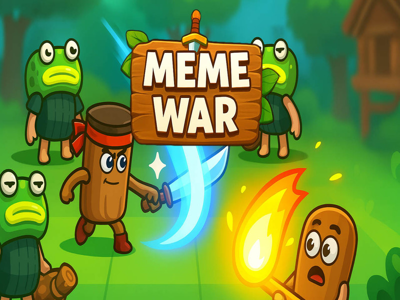 Mchezo Vita vya Meme online