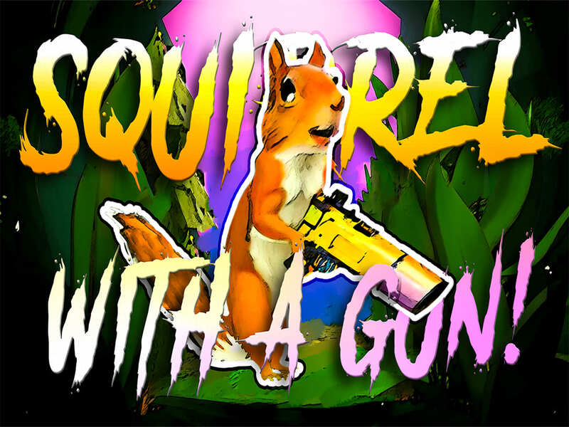 Mchezo Squirrel na bunduki! online