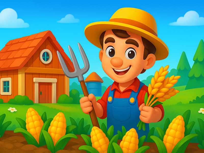 Mchezo Shamba la wavivu la Familia: Jenga & Mavuno online