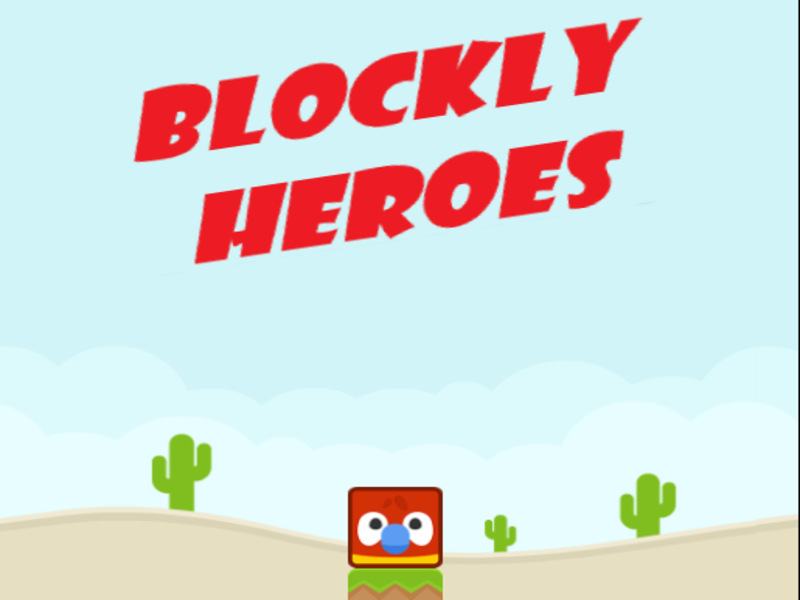 Mchezo Mashujaa wa blockly online