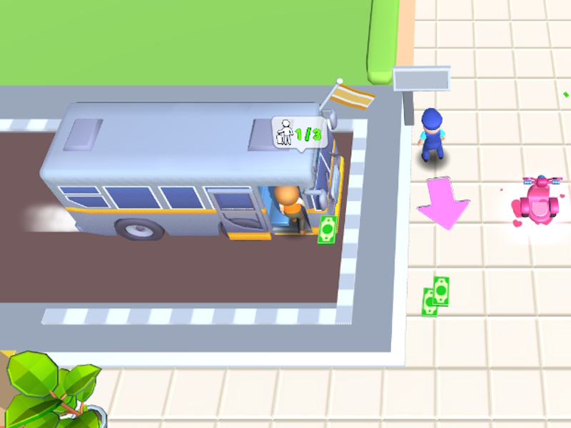 Mchezo Mwalimu wa terminal- basi tycoon online