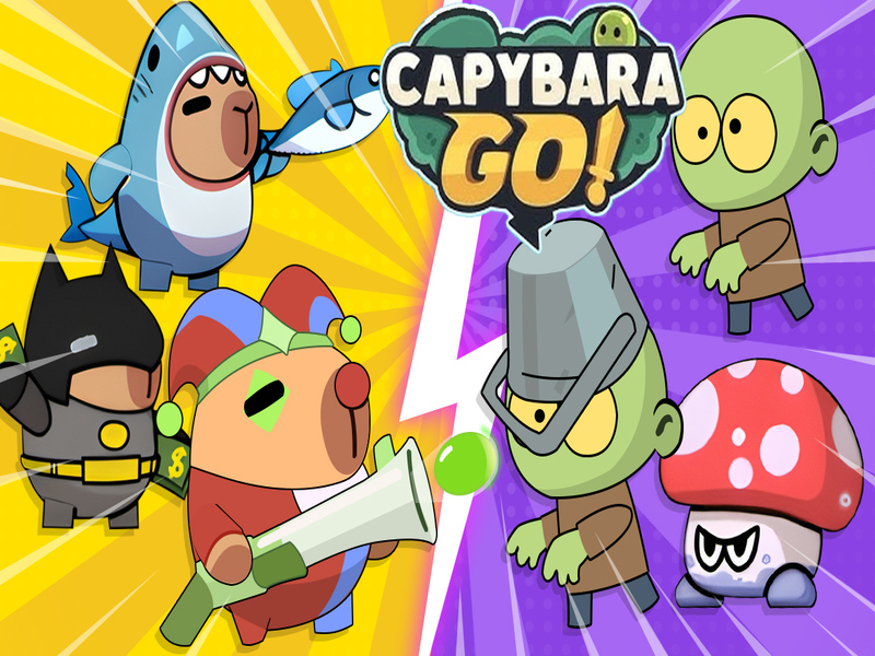 Mchezo Capybara nenda! online