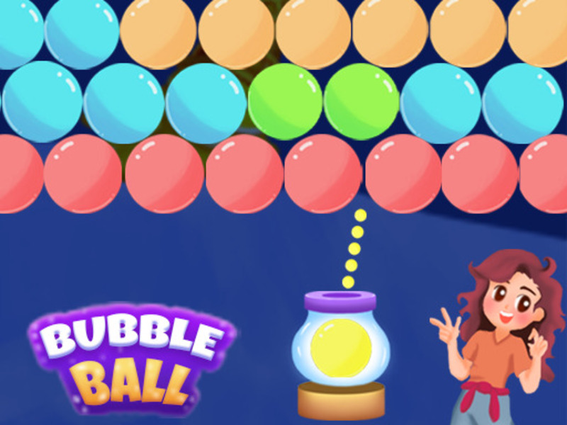 Mchezo Mpira wa Bubble online