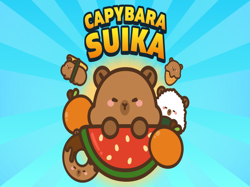 Mchezo Capybara Suika online