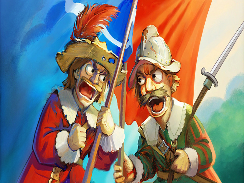 Mchezo Musketeers Gunpowder vs Steel online