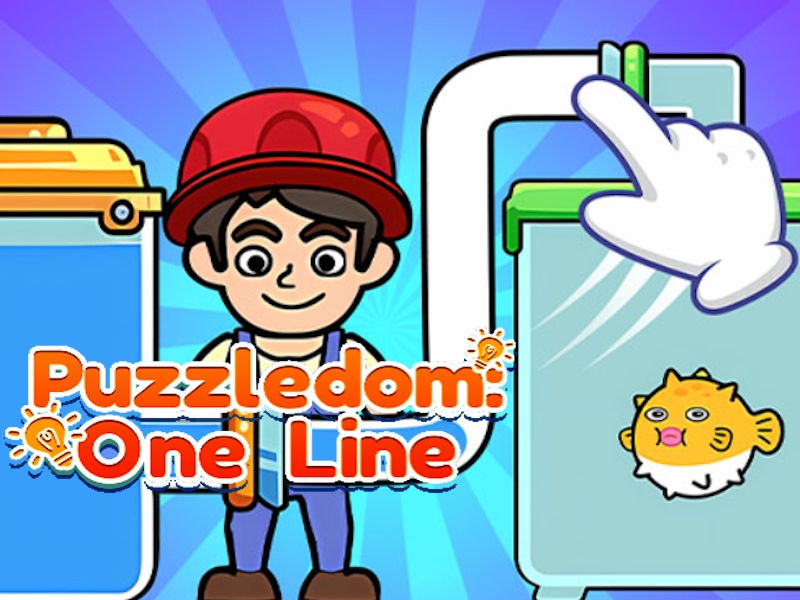 Mchezo Puzzledom mstari mmoja online