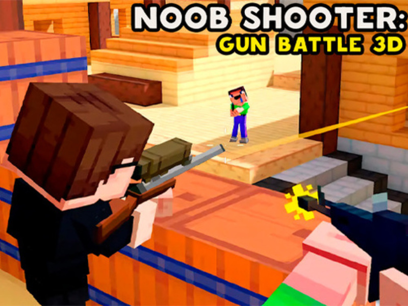 Mchezo Risasi ya Noob: Vita vya Bunduki 3d online