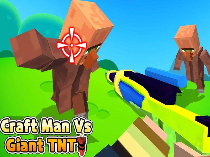 Mchezo Craft Man vs Giant TNT online