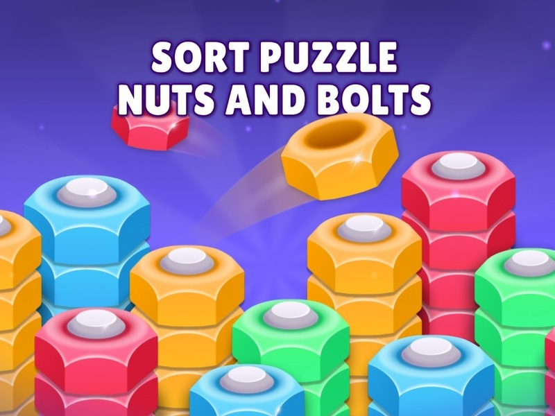 Mchezo Panga karanga za puzzle na bolts online