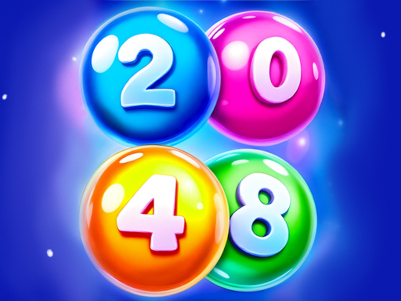Mchezo Mipira ya mechi 2048 online